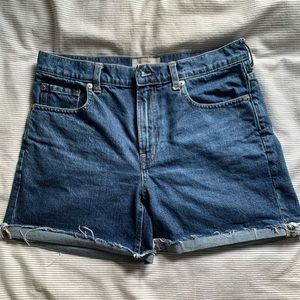 Everlane High Waisted Denim Shorts - EUC Size 29